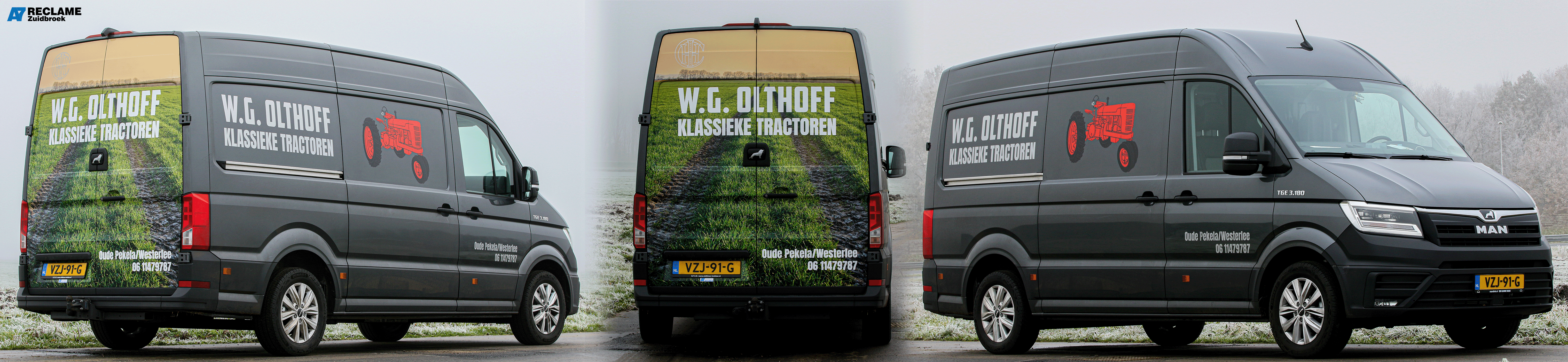 auto belettering - A7 Reclame Zuidbroek