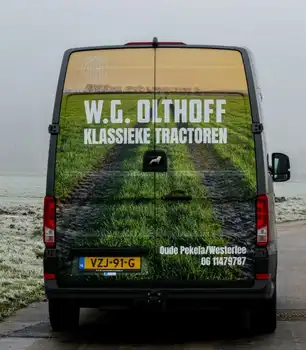 Auto belettering A7 Reclame Zuidbroek